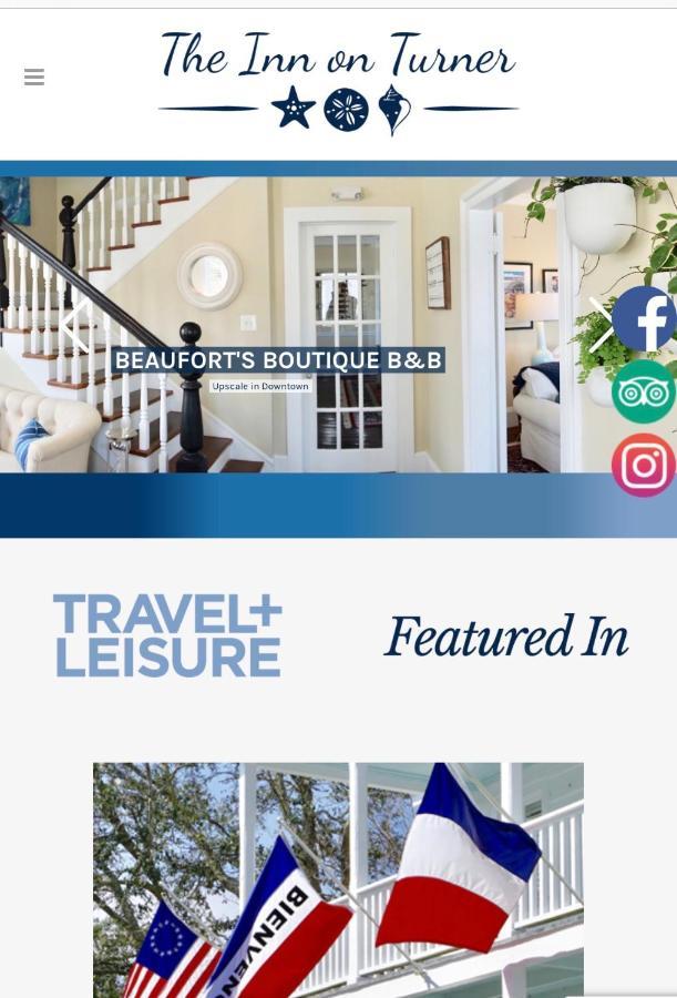 Inn On Turner Beaufort Экстерьер фото